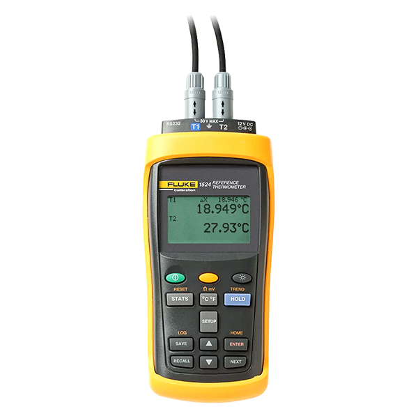 Fluke 1523 Handheld Thermometer Readout Fluke 1523 Handheld Thermometer Readout