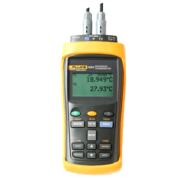 Fluke Calibration 1524 Handheld Thermometer Readout Fluke Calibration 1524 Handheld Thermometer Readout