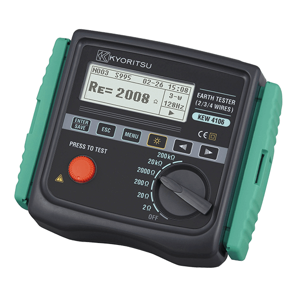 Kyoritsu 4106 Ground Resistance Tester Kyoritsu 4106 Ground Resistance Tester