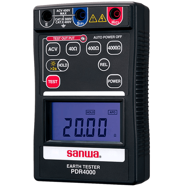 Sanwa Digital earth tester model: saNwa-PDR4000
