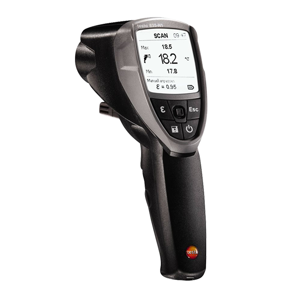 Testo 835-H1 - Infrared Thermometer Plus Moisture Measuring