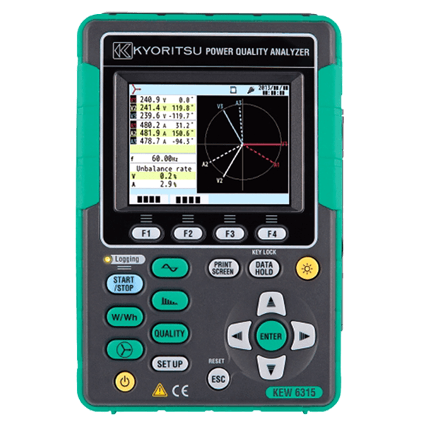 Kyoritsu KEW 6315 Power Quality Analyzer Kyoritsu KEW 6315 Power Quality Analyzer